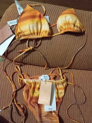Bikini MNG Naranja y Amarillo