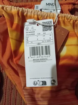 Bikini MNG Naranja y Amarillo
