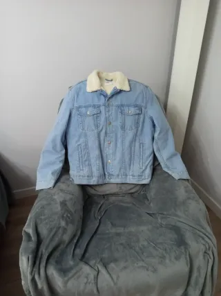 Chaqueta vaquera hombre forrada