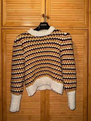 Jersey Zara Punto Multicolor