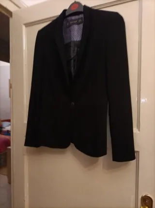 Americana Zara Negra Talla XS