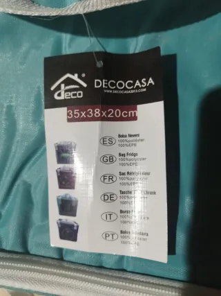 Bolso Nevera Azul/Turquesa