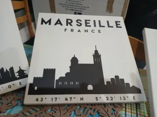 Set 3 Cuadros thailand . Francia, Portugal