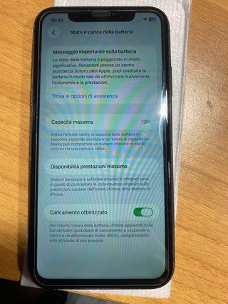 iPhone 11 64GB Nero/Bianco