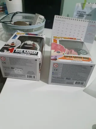 Funko Pop Ken Kaneki 61 & Super Saiyan Rosè 260
