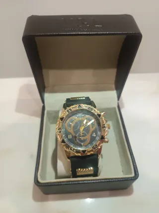 Reloj ZHOVE Negro y Dorado