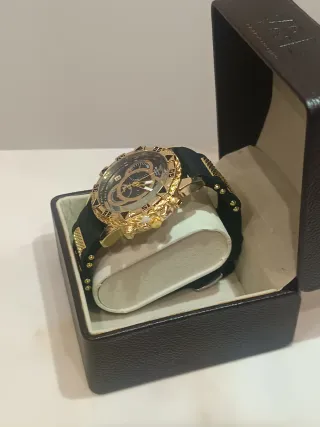 Reloj ZHOVE Negro y Dorado