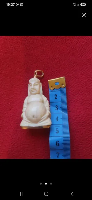 Colgante Buda Años 70 Oro 18k