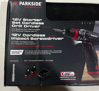 Set Parkside 12V Performance