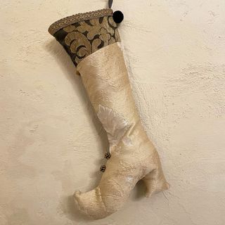 Calza di Natale Stivale Decorato