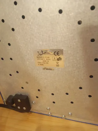 Placa Vitrocerámica Portátil 2000W