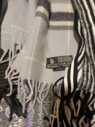 Lote 6 bufandas hombre