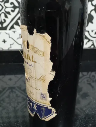 Botella Vino CVNE Imperial Gran Reserva 1954