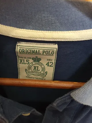 Polo manga corta azul Springfield hombre Talla XL