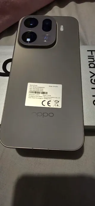 Oppo Find X9 Pro 16+512GB Argento