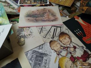 Lote Felicitaciones Navidad Años 60-70