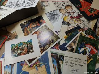 Lote Felicitaciones Navidad Años 60-70