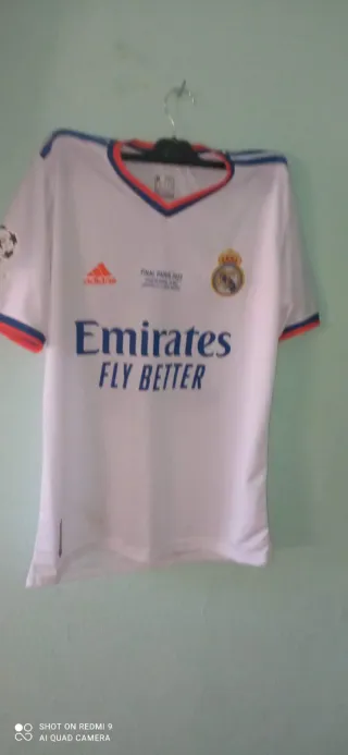 Camiseta Real Madrid Final Paris 2022