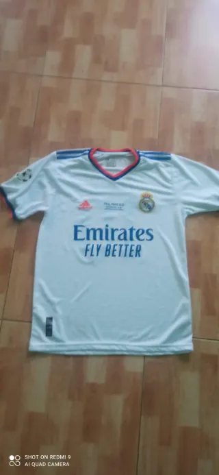 Camiseta Real Madrid Final Paris 2022