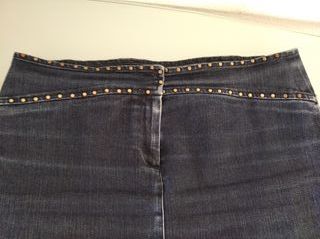 Falda vaquera mujer con tachuelas