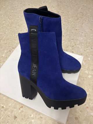 Botines de tacón para mujer