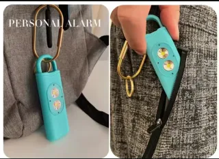 Alarma Personal de autodefensa con LED y 130dB
