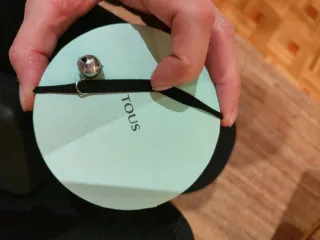 Pendientes de oro y perla motivo oso Baby TOUS