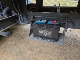 Grua portacoches bien cuidada