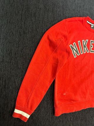 Sudadera Nike Air Oversize Roja Talla M