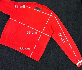 Sudadera Nike Air Oversize Roja Talla M