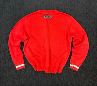 Sudadera Nike Air Oversize Roja Talla M