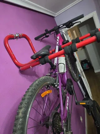 Bicicleta infantil Monty morada KX7
