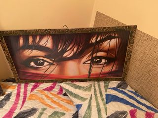 Cuadros al óleo pareja abrazada