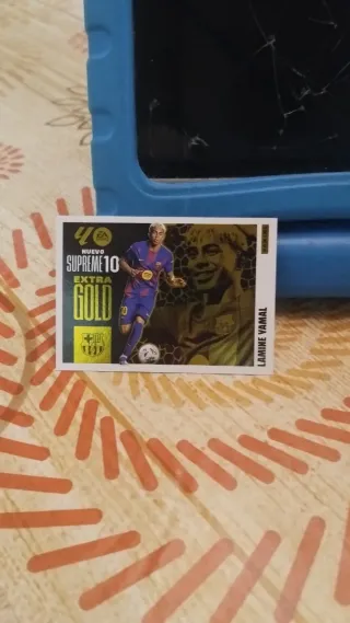 Cromo EA Supreme 10 Lamine Yamal Extra Gold