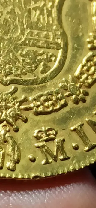 8 ESCUDOS ORO FELIPE V 1729 MADRID JJ,ESPECTACULAR