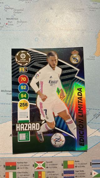 Cromo fútbol Eden Hazard LaLiga Santander