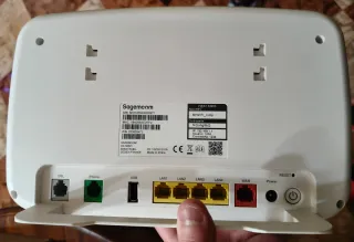 Router Fibra + Modem