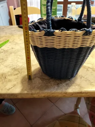 Borsa Carpisa Beige e Blu