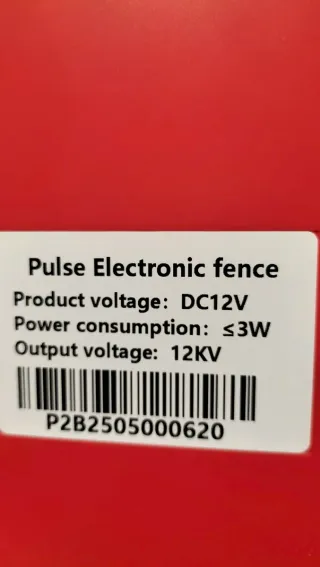 Energizador de valla eléctrica 12KV