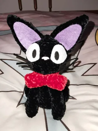 Jiji de Ghibli tejido a mano