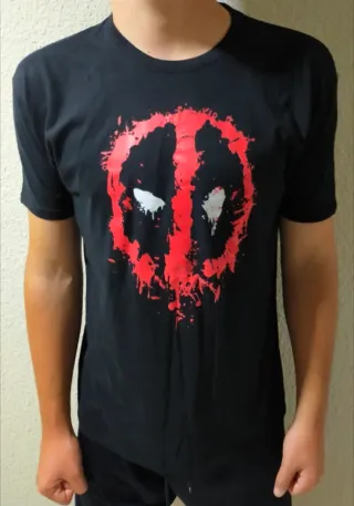 CAMISETA NEGRA - DEADPOOL - TALLA XL y más...