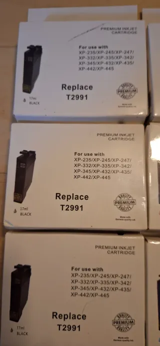 6 Cartuchos impresora Epson