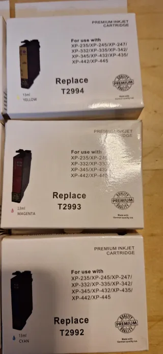 6 Cartuchos impresora Epson