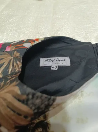 Vestido estampado tropical