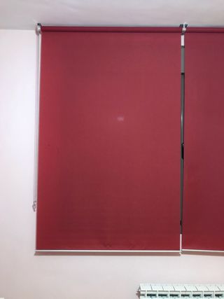 Estores translúcidos Rojo