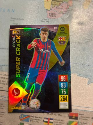 Cromo fútbol Piqué FC Barcelona Panini