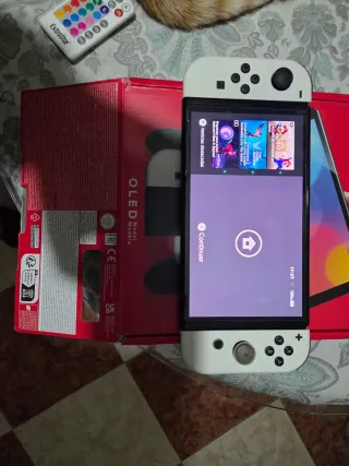 Nintendo Switch OLED Blanca