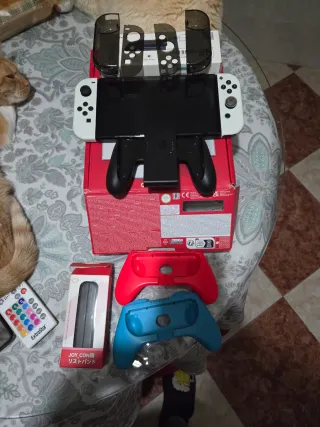 Nintendo Switch OLED Blanca