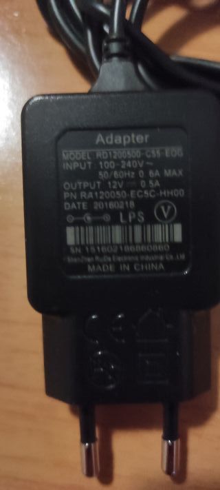 Adaptador Corriente Ruide RD1200500-C55-EOG 12V