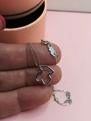 Colgante Tous Oso con Cadena Plata